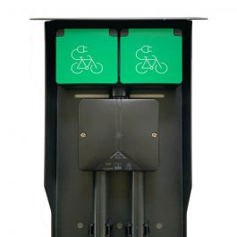 Luxe WCD tuinpaal - fiets stopcontact deksel