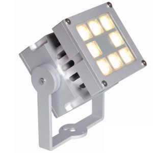 Spotpro Aanlichtspot Led 20w. Aluminium Zilv.. Lens 30gr.
