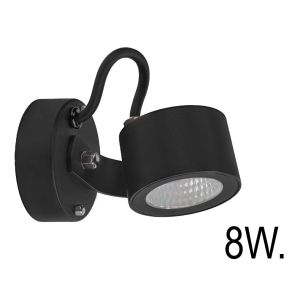 Moss GVL Spot Zwart LED 8W 3000K Richtbaar - Buitenverlichting