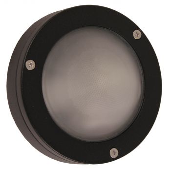 Buitenwandlamp, plat opbouw.