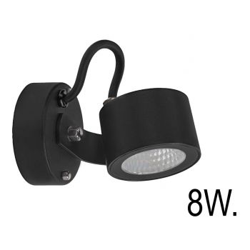 Moss GVL Spot Zwart LED 8W 3000K Richtbaar - Buitenverlichting
